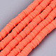 Handmade Polymer Clay Beads Strands(CLAY-R089-6mm-123)-1