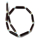 handgefertigte Glasperlen im Chevron-Muster(LAMP-Z019-01-17)-2