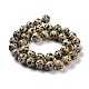 Natural Dalmatian Jasper Beads Strands(G-Q462-10mm-30)-4