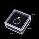 Transparent Acrylic Jewelry Gift Box with Magnetic Clasps(PW-WG56726-05)-1