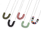 304 Stainless Steel Cable Chain Necklaces(NJEW-I236-04P)-2