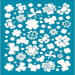 Silk Screen Printing Stencil, for Painting on Wood, DIY Decoration T-Shirt Fabric, Saint Patrick's Day Themed Pattern, 100x127mm(DIY-WH0341-044)