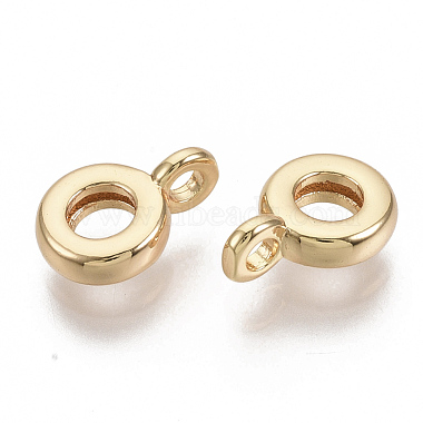 Real 18K Gold Plated Ring Brass Hanger Links