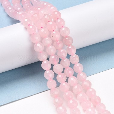 Natural Rose Quartz Beads Strands(G-E571-07A)-4