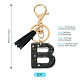 1Pc Resin Letter Keychains(KEYC-TADJ0001-09B)-3
