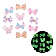Luminous Transparent Resin Cabochons(RESI-C068-03)-1
