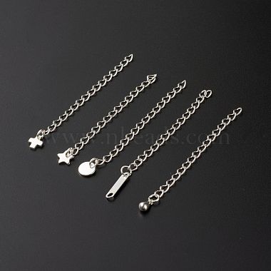 Silver 304 Stainless Steel Chain Extender