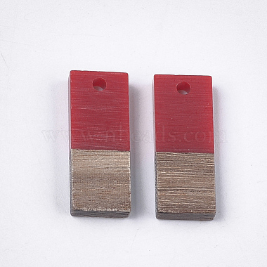 Resin & Walnut Wood Pendants(RESI-S358-79E)-2