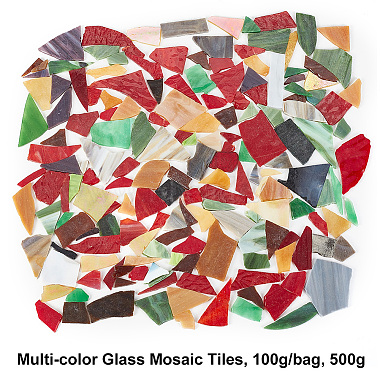 Multi-color Glass Mosaic Tiles(MOSA-WH0001-03B)-4