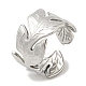 304 Stainless Steel Open Cuff Ring(RJEW-C067-11P)-1