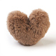 Handmade Faux Rabbit Fur Pom Pom Ball Covered Pendants(WOVE-J001-09)-1