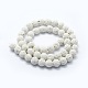 Synthetic Lava Rock Round Beads Strands(X-G-E508-04-8mm-1)-2