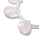 naturel a augment&eacute; perles de quartz brins(G-K382-C02-01)-4