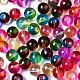 Transparent Two Tone Baking Painted Glass Beads(DGLA-N033-09)-2