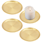 201 Stainless Steel Jewelry Plates, Flat Round, Golden, 142x9mm(ODIS-WH0099-70)