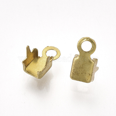 Brass Folding Crimp Ends(KK-Q587-01C-C-NF)-2