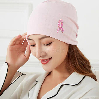 30 pièces d'appliques en strass pour ruban de sensibilisation au cancer du sein(PATC-FG0001-48)-4