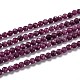 Perles de rubis / corindon rouge naturelles(G-H266-24B)-1