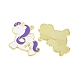 Golden Plated Alloy Enamel Pendants(ENAM-Z017-01G)-2