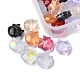 50Pcs 10 Style Transparent Spray Painted Glass Beads(DGLA-FS0001-03)-4