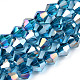 Electroplate Glass Beads Strands(X-EGLA-Q118-8mm-B27)-1