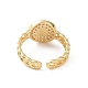 Real 18K Gold Plated Brass Micro Pave Cubic Zirconia Open Rings(RJEW-J017-VC281)-3