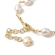 Natural Pearl Link Bracelets(BJEW-C051-30G)-3