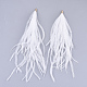 Ostrich Feather Tassel Big Pendant Decorations(FIND-S302-08A)-2