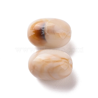 Two Tone Opaque Acrylic Beads(OACR-P013-04)-2