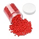 1300Pcs Baking Paint Glass Round Seed Beads(SEED-YW0002-20B)-1