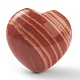 Natural Red Jasper Heart Love Stone(G-G973-07B)-2