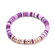 Handmade Polymer Clay Heishi Beads Jewelry Sets(SJEW-JS01136-02)-2