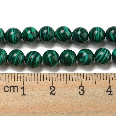 Synthetic Malachite Beads Strands(G-B071-F01-02)-4