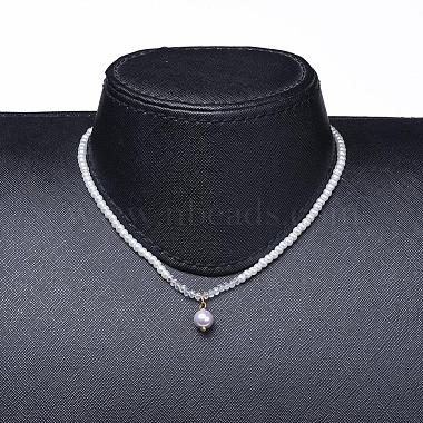 Glass Pearl Beads Pendants Necklaces(NJEW-JN02564)-5