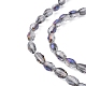 Electroplate Glass Beads Strands(X-EGLA-J013-4x6mm-H04)-2