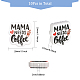 Word Mama Needs Coffee Silicone Beads(SIL-CA0002-73)-2