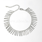 Fashionable Casual Brass Tube Charms Tassel Anklet for Women(LX5700)