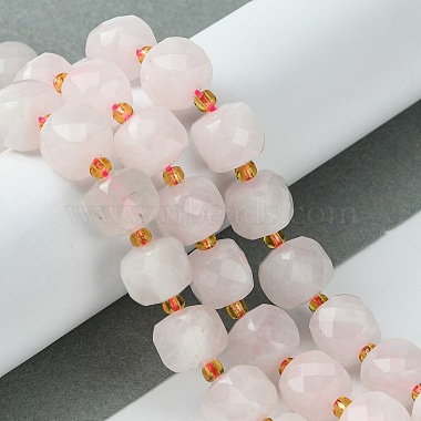Natural Rose Quartz Beads Strands(G-Q010-A10-01)-4