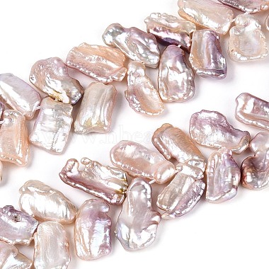 perles de perles de keshi baroques naturelles(PEAR-S022-04C)-2