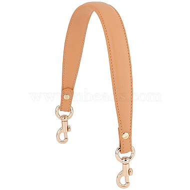 Sandy Brown Leather Purse Chains