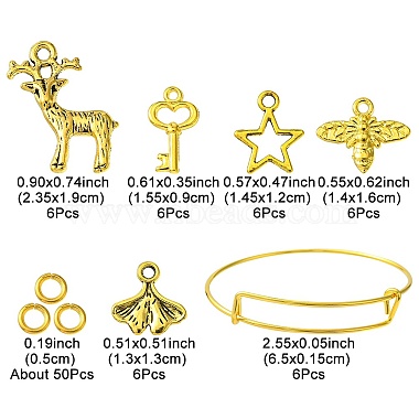 Набор для изготовления браслетов-шармов своими руками(DIY-FS0005-23)-4