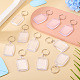 20Pcs Acrylic Photo Frame Keychains(KEYC-TA0004-82)-7