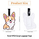 Dog PVC Luggage Tag(AJEW-WH0528-14)-2