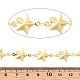 304 Sterngliederketten aus Edelstahl(CHS-C021-03B-G)-3