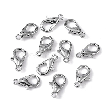 Zinc Alloy Lobster Claw Clasps(E102-NF)-2