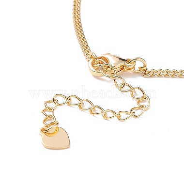 2Pcs 2 Style Brass Padlock & Key Pendant Necklace Set(NJEW-JN04060)-5
