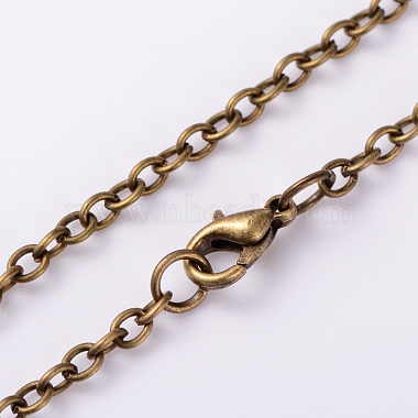 Iron Cable Chain Necklaces(NJEW-JN01089-02)-2