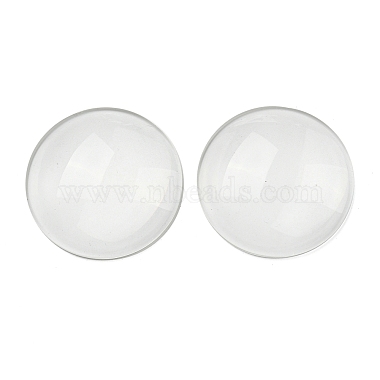 Transparent Glass Cabochons(GGLA-G013)-3