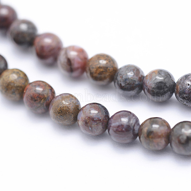 Natural Pietersite Beads Strands(G-P336-01-4mm)-3