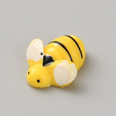 Opaque Resin Cabochons(RESI-WH20009-12B)-1